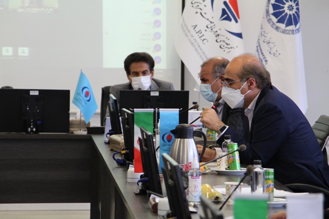 جلسه آنلاین مجامع عمومی فوق العاده و عادی به طور فوق العاده انجمن صنفی کارفرمایی صنعت پتروشیمی + عکس