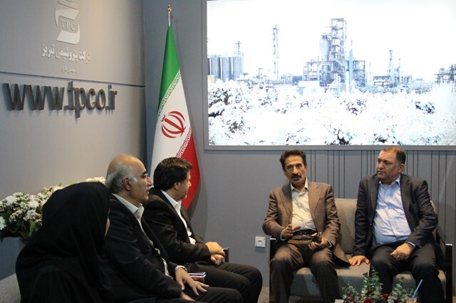 غرفه انجمن صنفی کارفرمایی صنعت پتروشیمی در ایران پلاست نوزده